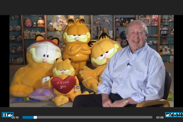Alice Animating with Alice and Garfield Video