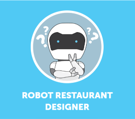Code Avengers Computational Thinking 3 Demo: Robot Restaurant Designer Intro