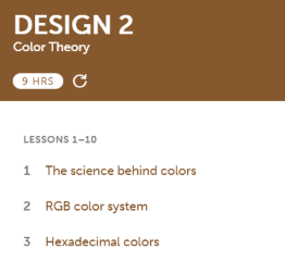 Code Avengers Design 2: Color Theory Curriculum