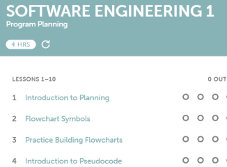 Code Avengers Software Engineering 1: Program Planning Curriculum