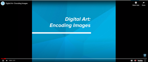 CodeHS Digital Art in Pixels Video