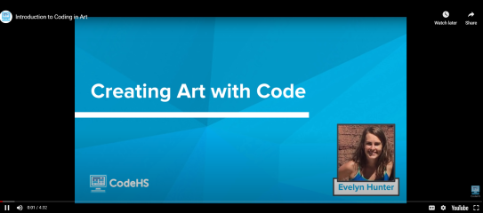 CodeHS Generating Art with Code Video