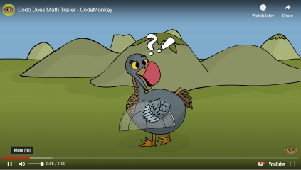 CodeMonkey Dodo Does Math Video