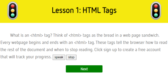 Codemoji Beginner HTML Lesson