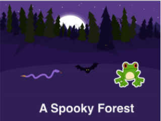DevTech Research Group at Tufts University ScratchJr: Can I Make a Spooky Forest? Activity