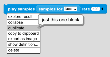 GP Blocks Make a Duck Piano Activity