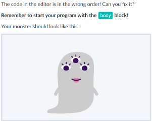 Grok Learning Monster Maker (Grades 2 - 4) Activity 2