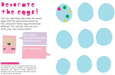 Hello Ruby Easter Eggs Activity