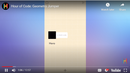 Hopscotch Geometry Jumper Video