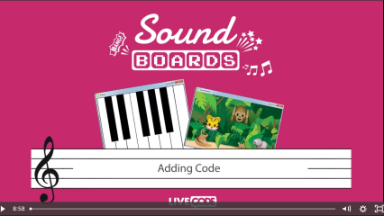 LiveCode Sound Boards Video