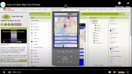 Mobile CSP Map Tour App Video