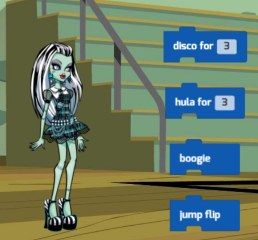 Tynker Learn to Code with Monster High Activity 2