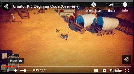 Unity Technologies Unity Game Development Creator Kit: Beginner Code Video