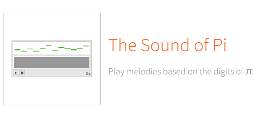 Wolfram Labs Sound of PI Intro
