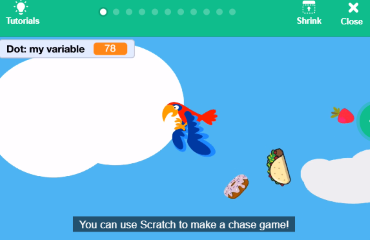 Scratch Make a Chase Game Video