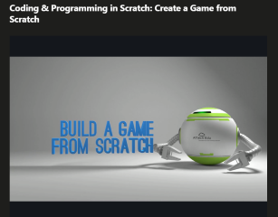Udemy Coding & Programming in Scratch: Create a Game from Scratch Video