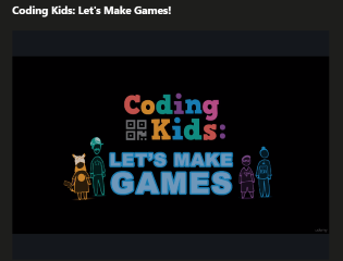 Udemy Coding Kids: Let's Make Games! Video