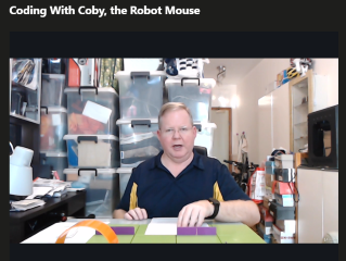 Udemy Coding With Coby, the Robot Mouse Video