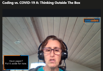 Udemy Coding vs. COVID-19 A: Thinking Outside The Box Video