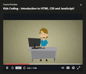 Udemy Kids Coding - Introduction to HTML, CSS and JavaScript! Video 2
