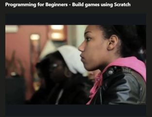 Udemy Programming for Beginners - Build games using Scratch Video