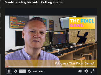 Udemy The Pixel Gang - Scratch coding for kids: Getting started Video
