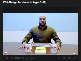 Udemy Web Design for students (ages 5-18) Video